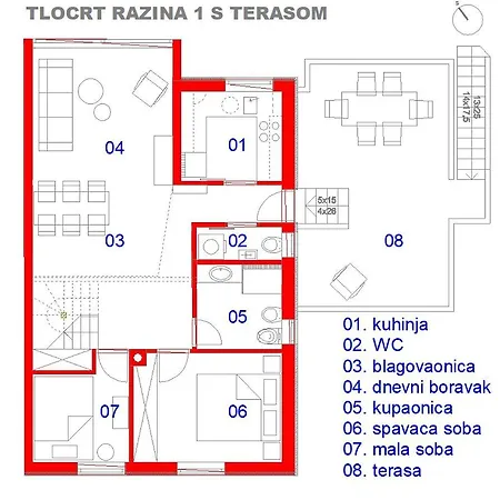 Obiteljski Smjestaj 100 M2, App 4stars, Plaza, Jacuzzi Apartamento Vir